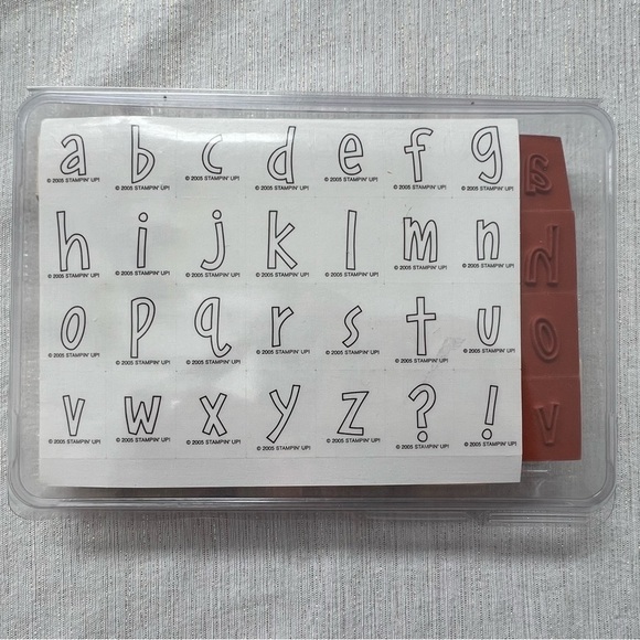 Stampin’ Up! New Alphabet Set - Picture 2 of 5